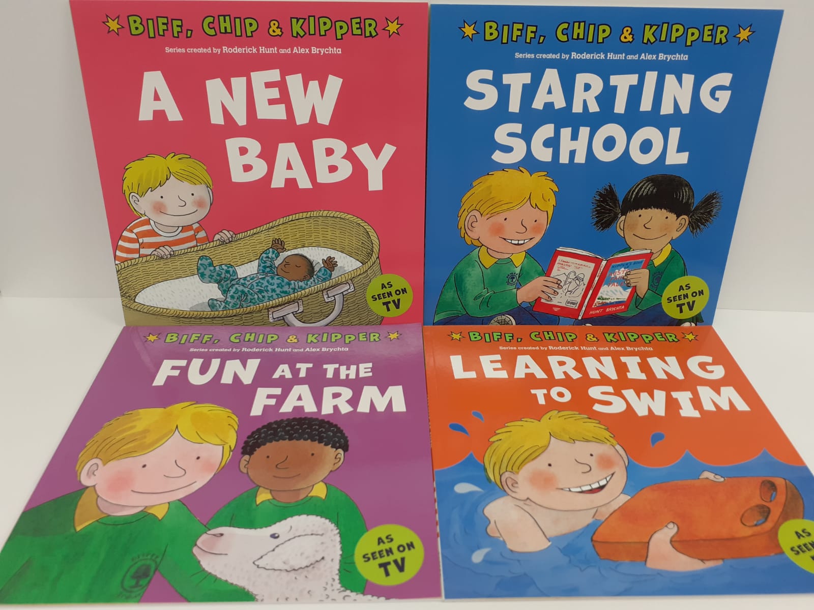 First Experiences with Biff, Chip & Kipper - A Set (4 Books)