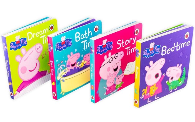 Peppa Pig Bedtime Library 4 Books Collection (4 Books 硬皮)
