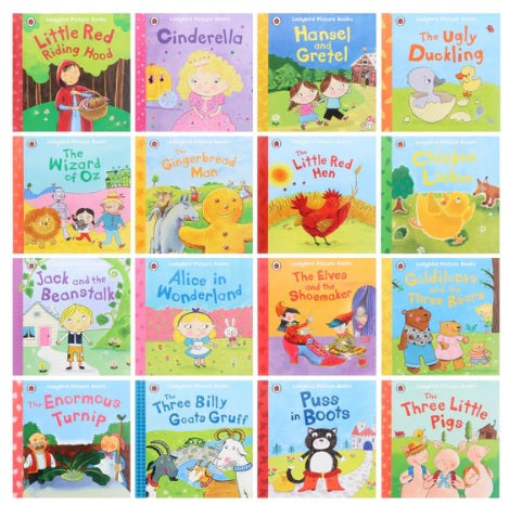 Ladybird Tales 16 Picture Books Collection Set (16 Books)