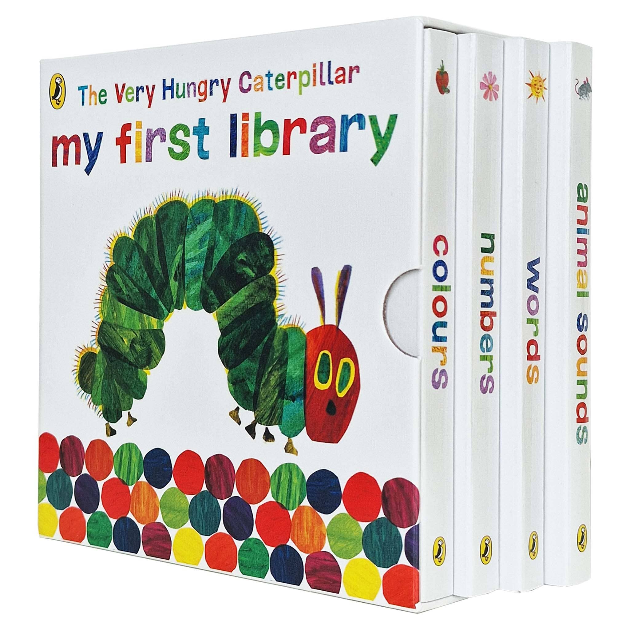 The Very Hungry Caterpillar - My First Library (4 Books)