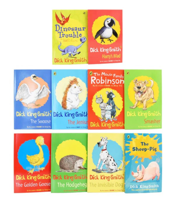 Dick King-Smith The Master of Animal Adventures 10 Books Collection (10 Books)