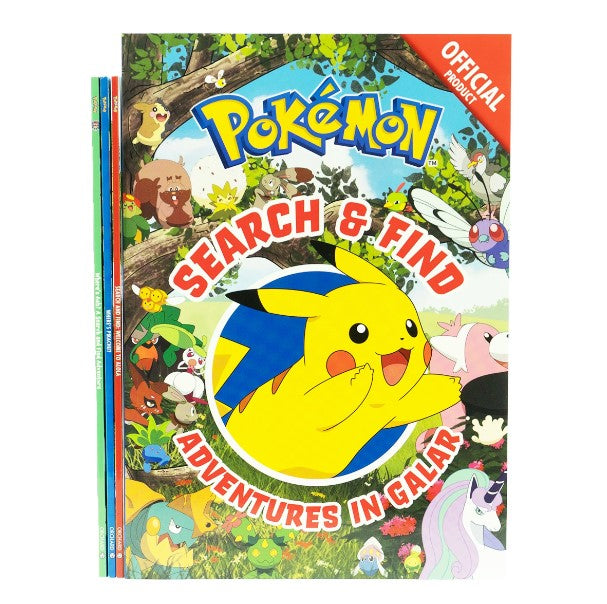 The Official Pokemon Series 4 Books Collection Set (4 Books)