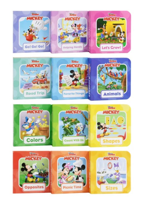 Disney Junior Mickey Mouse Clubhouse 12 Books Box Set (12 Books 紙板書)