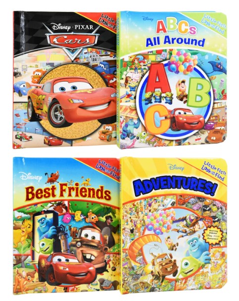 Disney Look and Find (4 Books)