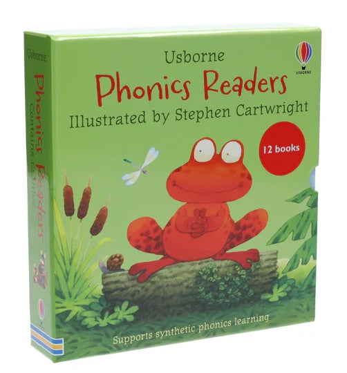 Usborne Phonics Readers 12 Books Collection Box Set (12 Books)