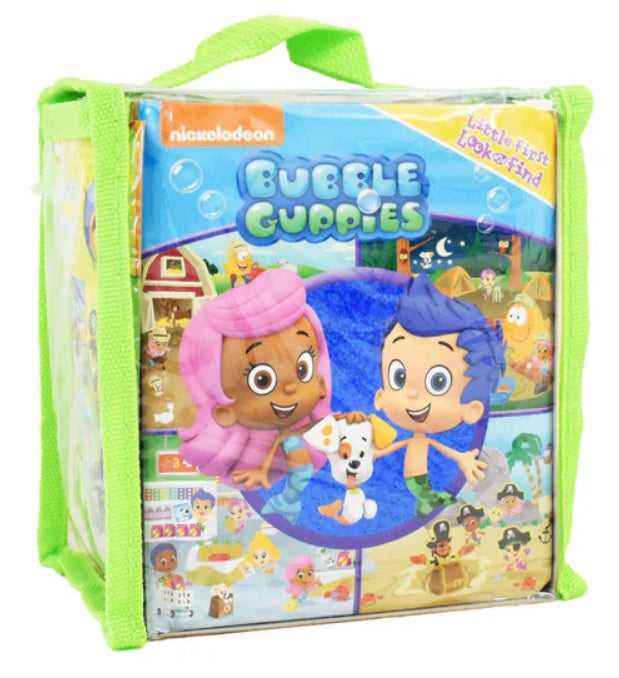 Nickelodeon Look and Find (Blaze and the Moster Machines, Paw Patrol, Bubble Guppies, Umizoomi) (4 Books 紙板書)