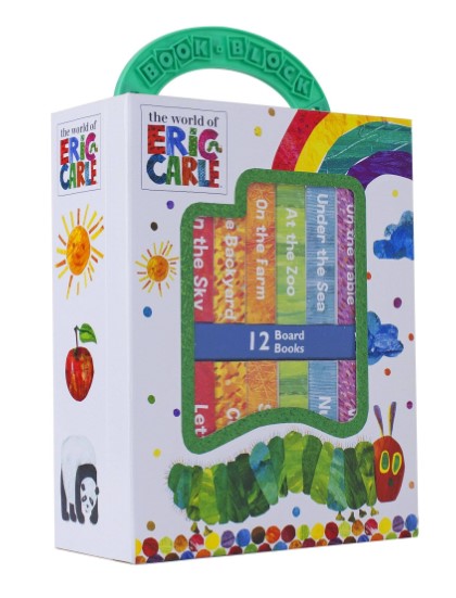 World of Eric Carle, My First Library  (12 Books 硬皮)