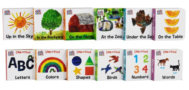 World of Eric Carle, My First Library (12 Books 硬皮)