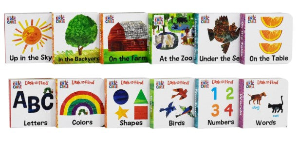 World of Eric Carle, My First Library  (12 Books 硬皮)