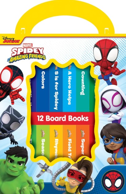 Disney Spidey and his Amazing Friends - My First Library (12 Books 硬皮)