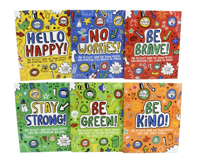 Mindful Kids 6 Books Collection Activity Box Set (6 Books)