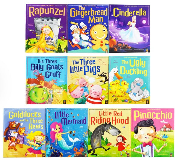 My First Fairy Tales Classics 10 Books Collection Set (10 Books)
