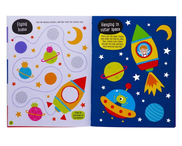 My First Stickers 10 Activity Books Collection with Over 250 stickers (10 Books)