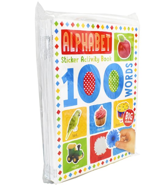 My First 100 Words Home Learning Sticker Activity 10 Books Set (10 Books)