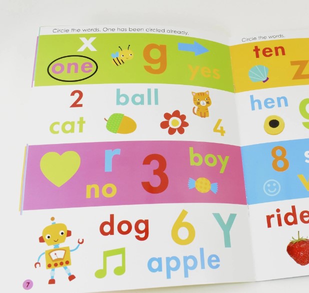 Ready Set Learn 8 Early Learning Wipe Clean Books (8 Books)