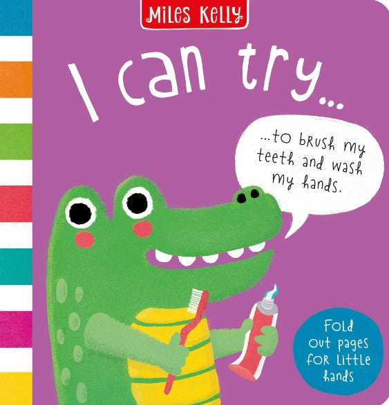 Miles Kelly I can Eat, Feel, Move and Try (4 Books-Hardback)