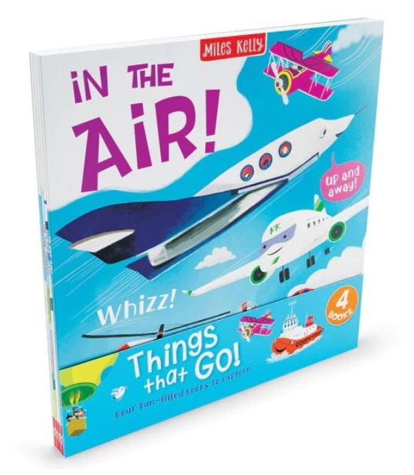 Things that Go! 4 Books Collection Set (4 Books)