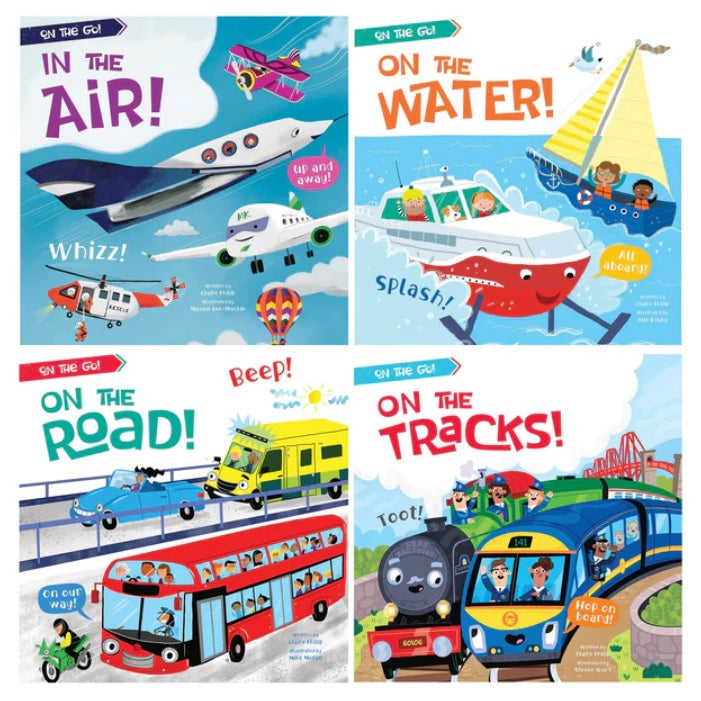 Things that Go! 4 Books Collection Set (4 Books)