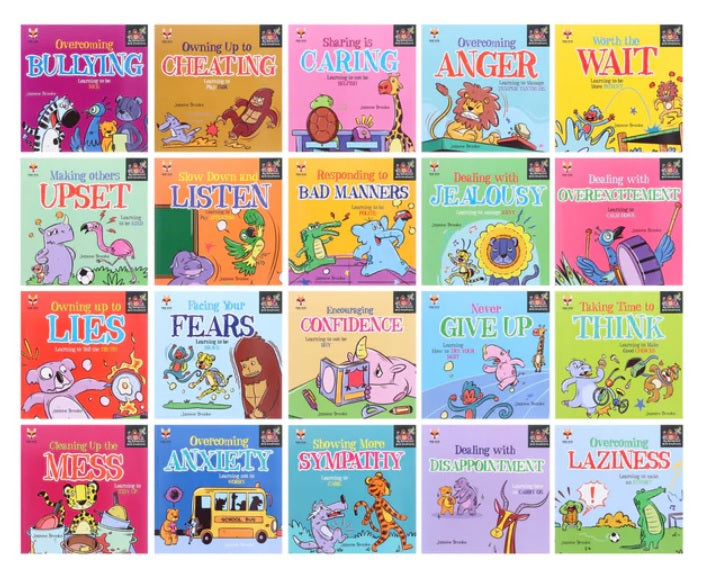 My Behaviour and Emotions Library 20 Books Collection Box Set (20 Books)