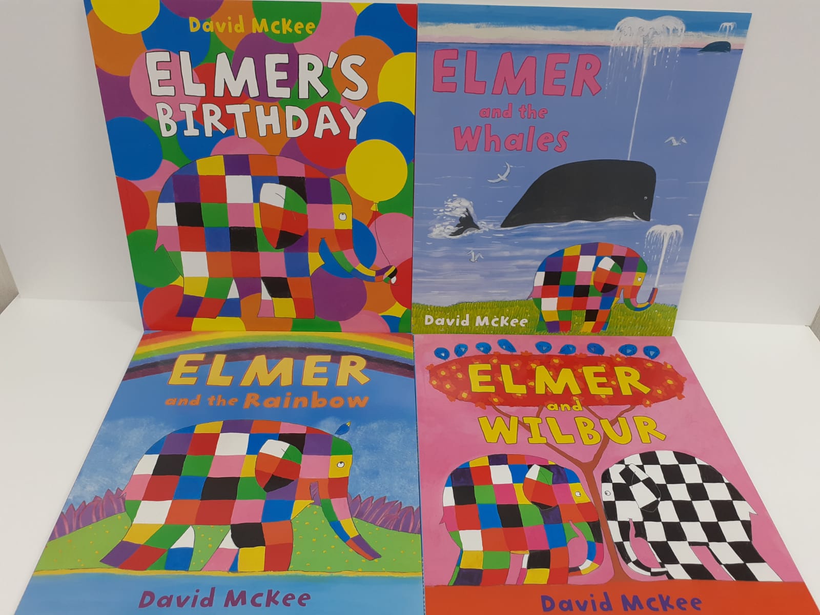 Elmer Children Picture Books Collection Set - A Set (4 Books)