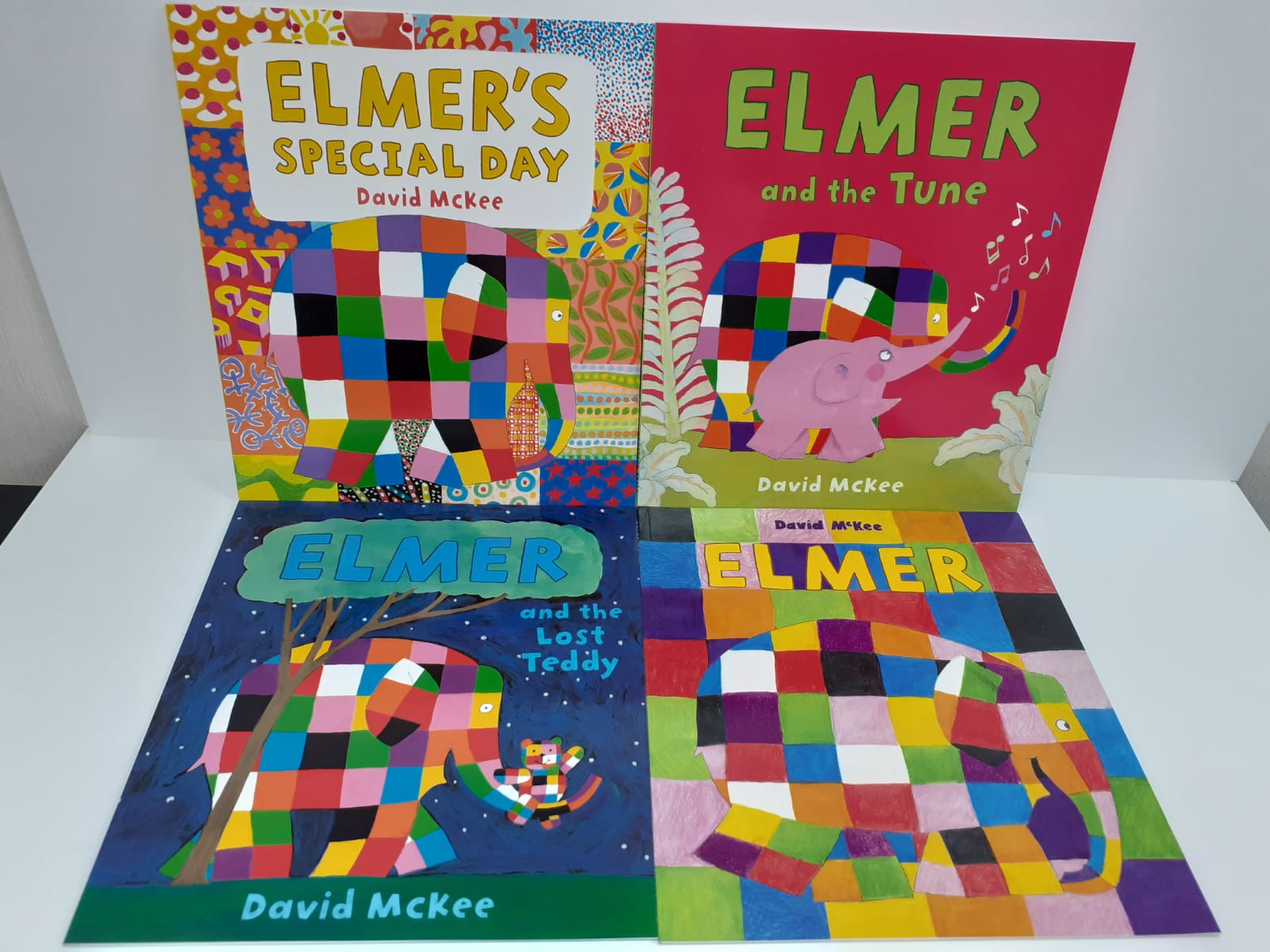 Elmer Children Picture Books Collection Set - B Set (4 Books)
