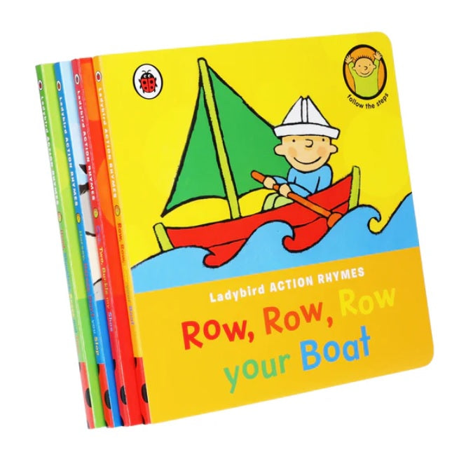 Ladybird Action Rhymes 4 Books Collection (4 Books)