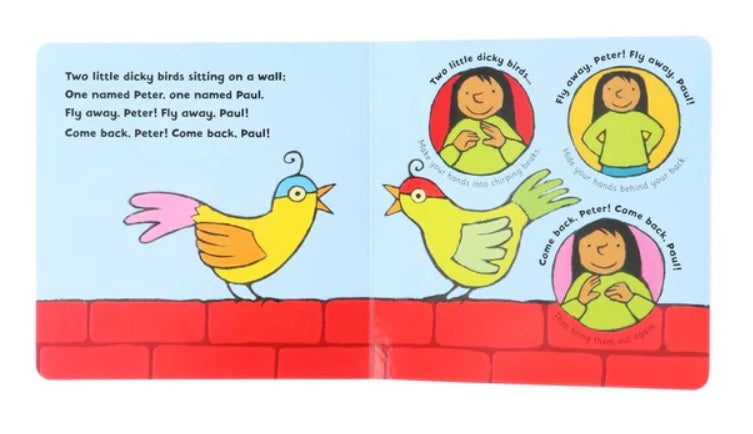 Ladybird Action Rhymes 4 Books Collection (4 Books)