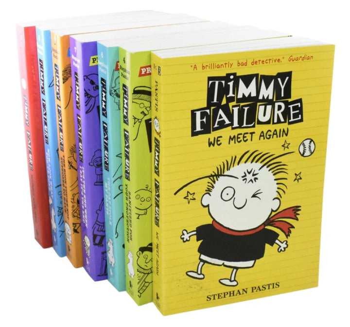 Timmy Failure Series 1-7 Books Collection Set (7 Books)