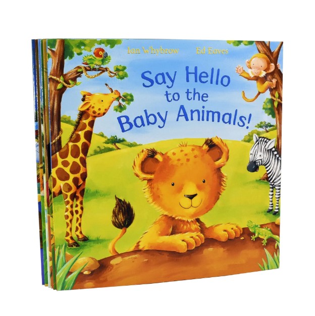 Say Hello To the Animals 6 Books Children Set (6 Books)