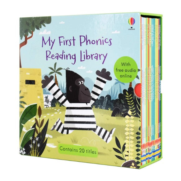 Usborne My First Phonics Reading Library (20 Books)