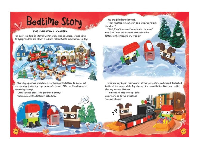 Build & Celebrate Christmas By LEGO® Books (includes 45 bricks)