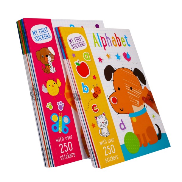 My First Stickers 10 Activity Books Collection with Over 250 stickers (10 Books)