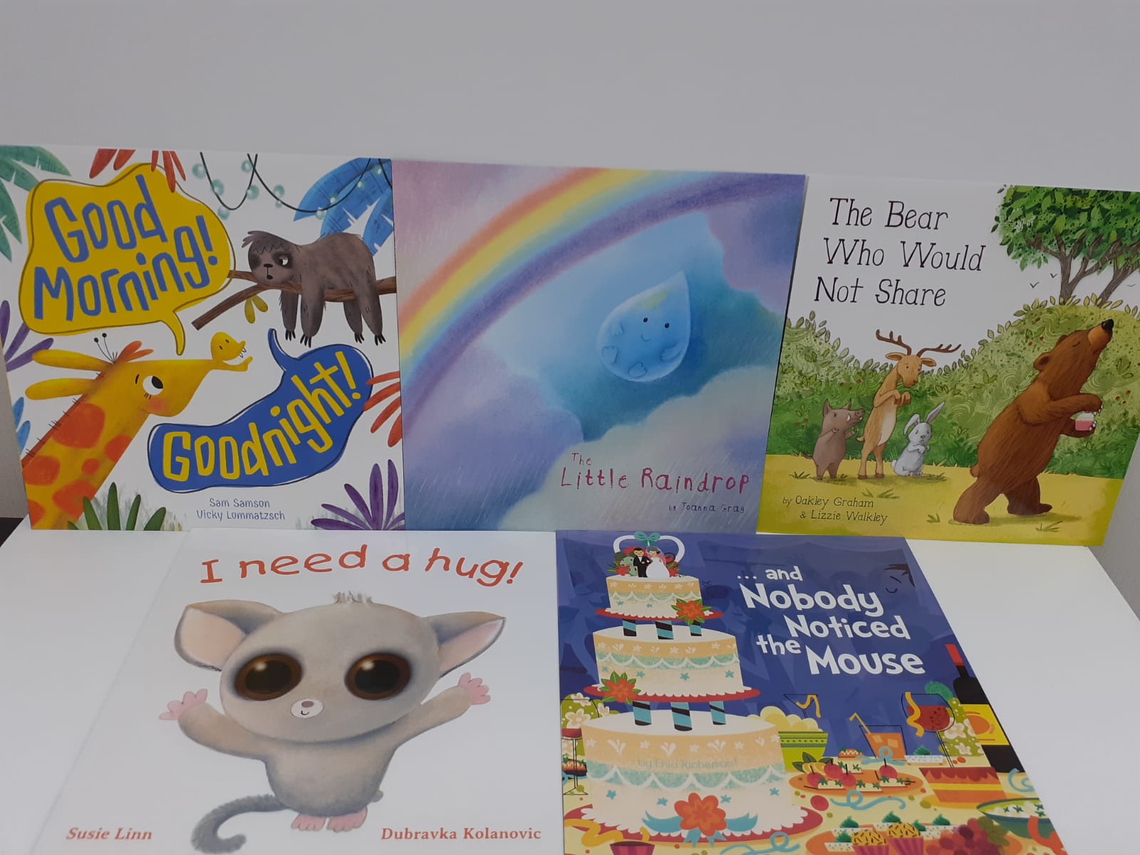 Children's Picture Storybooks Collection Set - B Set (5 Books)