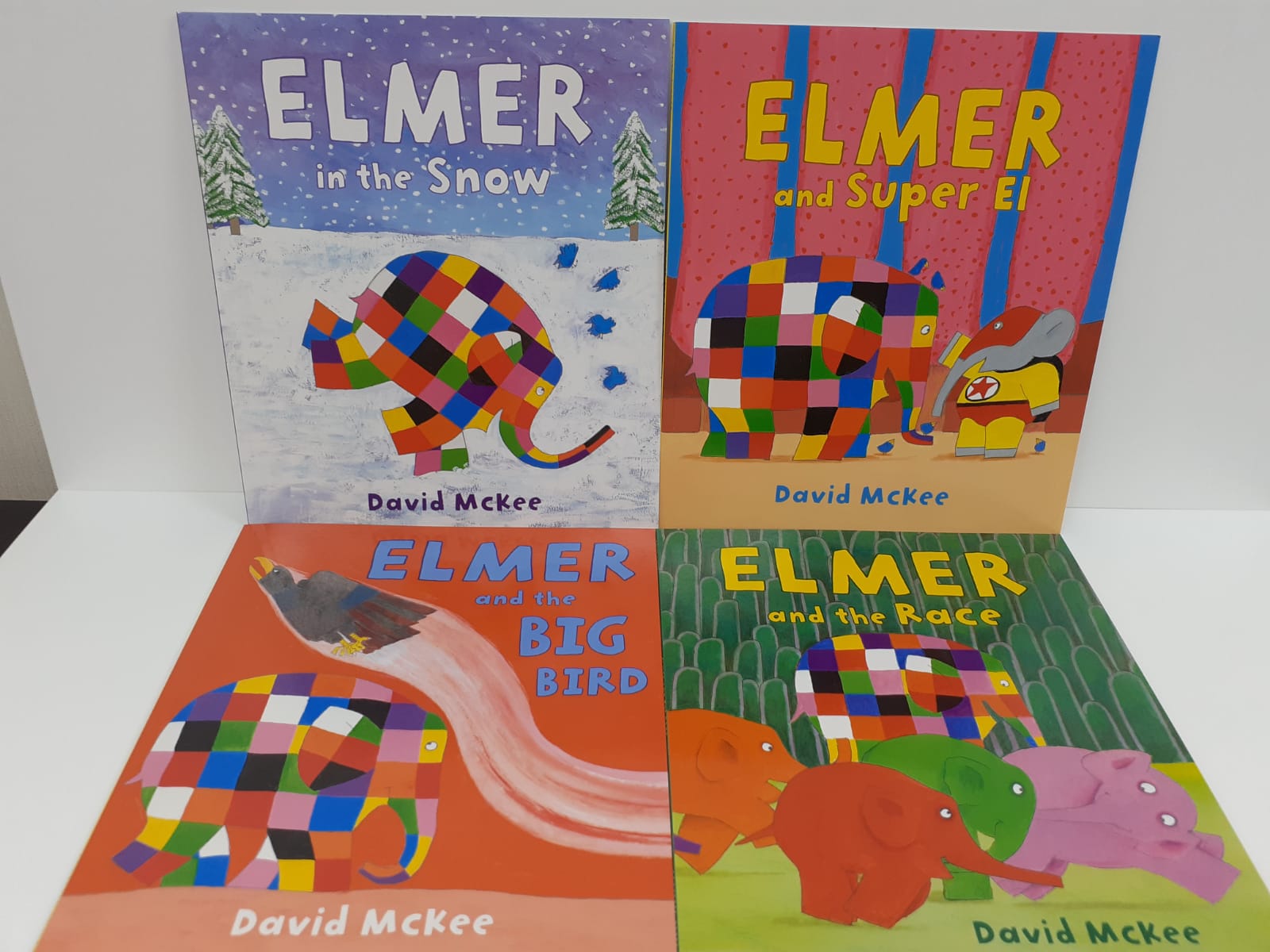 Elmer Children Picture Books Collection Set - C Set (4 Books)