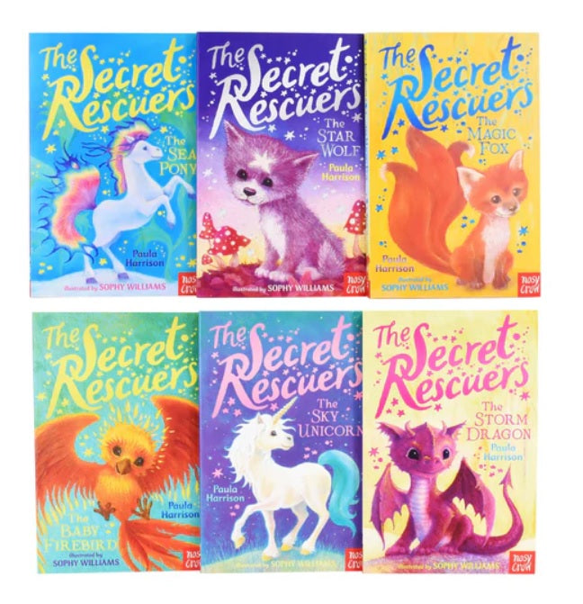 The Secret Rescuers Series 6 Books Set (6 Books)