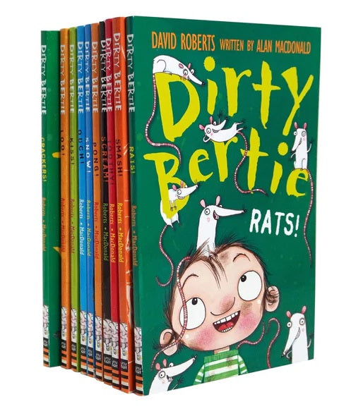 Dirty Bertie Series 2 Collection [Book 11-20] (10 Books)