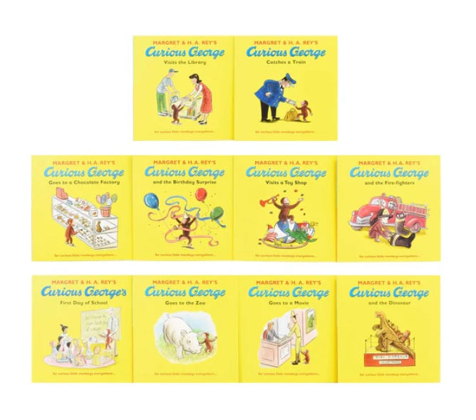 Curious George Collection 10 Picture Books Box Set (10 Books)